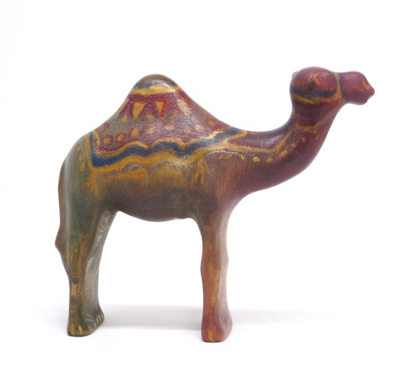kleines Kamel für Sammler von Buntspechte-holzspielfiguren.de