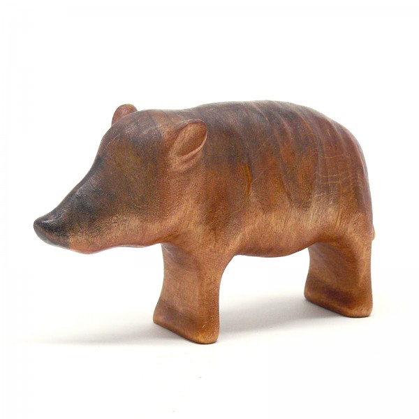 Wildschwein aus Holz von buntspechte-holzspielfiguren.de