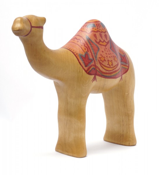 Kamel aus Holz buntspechte-holzspielfiguren.de