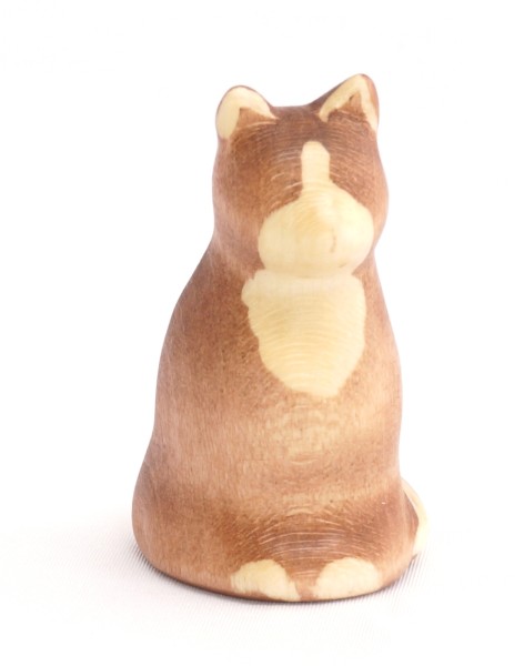sitzende Katze von buntspechte-holzspielfiguren.de